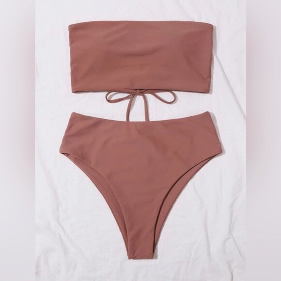 HOST PICK NWOT Womens dusty Pink Bikini Set - Picture 5 of 5